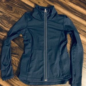 CALIA stylish zip sweatshirt size S navy